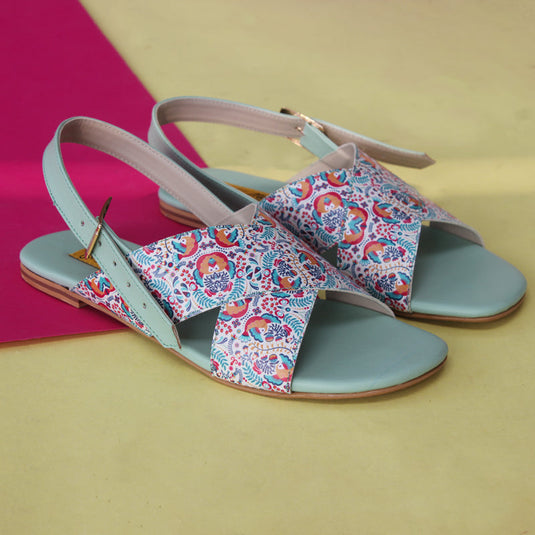Women Graphic Kohati Flat Sandals