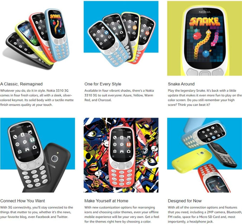 Load image into Gallery viewer, New Nokia 3310 Mobile
