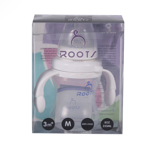 Roots Natural Anti Colic Feeder With Handle 3M+ J1017 250Ml