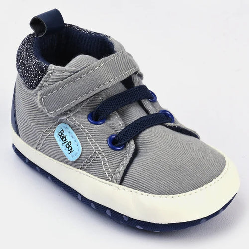 BABY BOYS SHOES GRAY