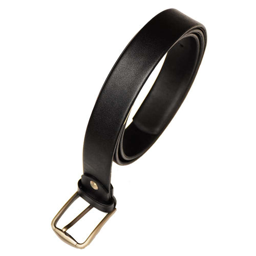 35mm Leather Belt – Black