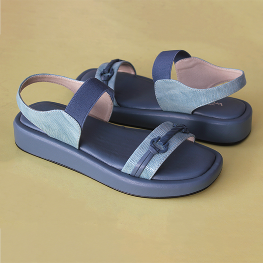 Blue Soft Sandal for women