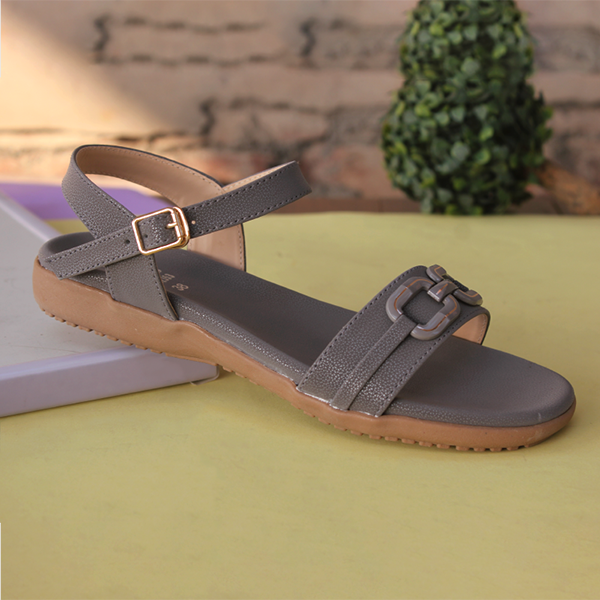 Load image into Gallery viewer, Grey Sandal for women
