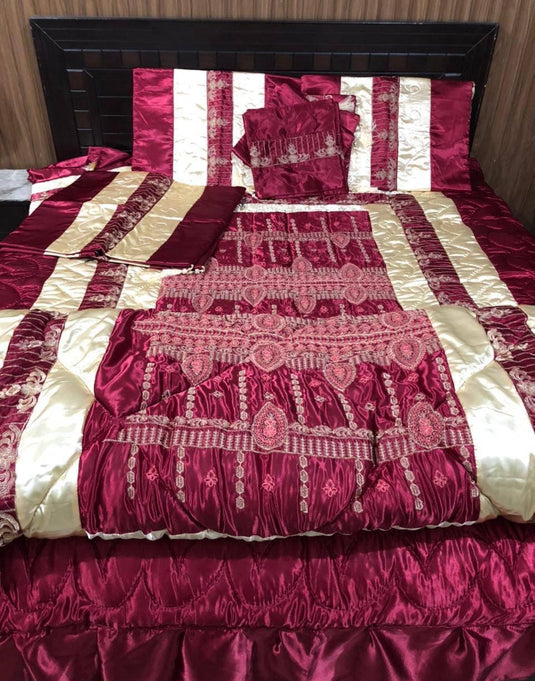 14 Pcs Double bed set-bridal set