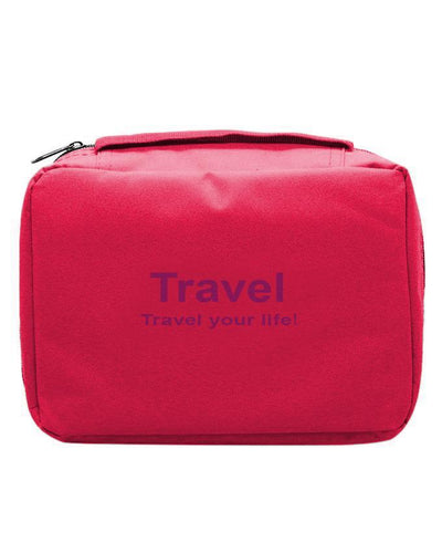 Woman's Travel Waterproof Hanging Bag Pink