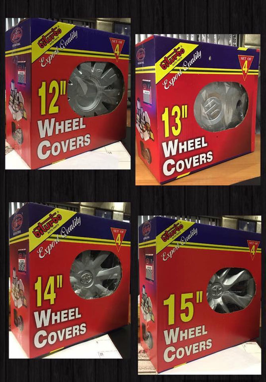BT Wheel Covers Available in All sizes(Set of 4Pcs)
